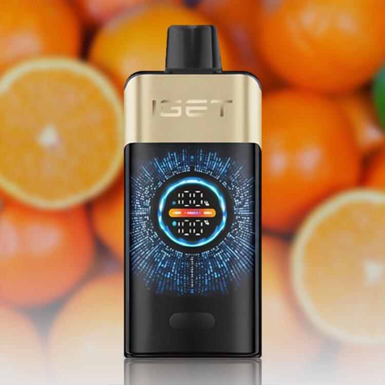 IGET One 12000 Puffs E-Cigarette, Tropical Orange Monster