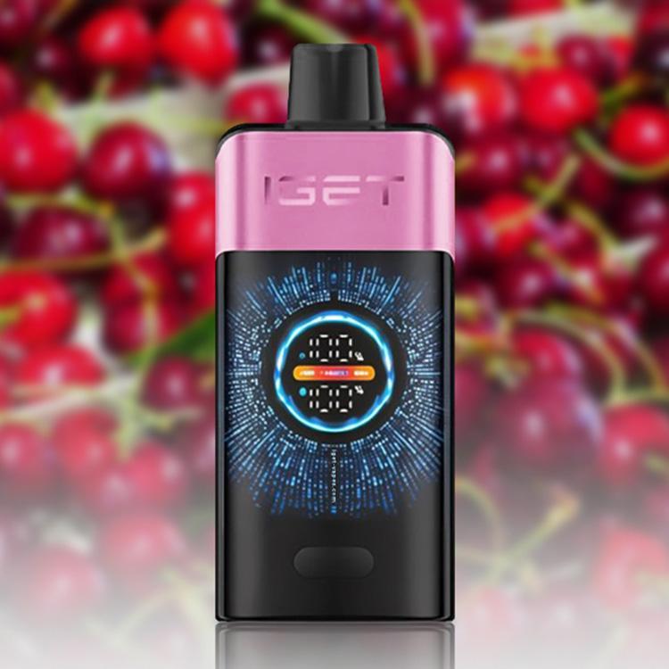 IGET One 12000 Puffs E-Cigarette, Cherry Monster
