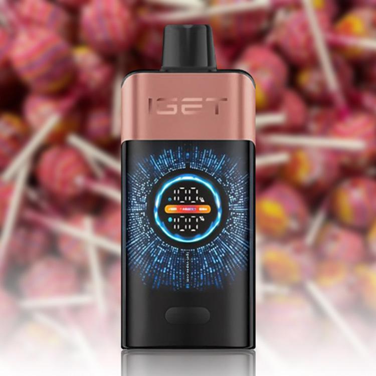IGET One 12000 Puffs E-Cigarette, Chupa Chups Strawberry