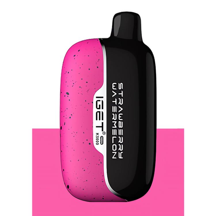 IGET Moon K5000 E-Cigarette, Strawberry Watermelon