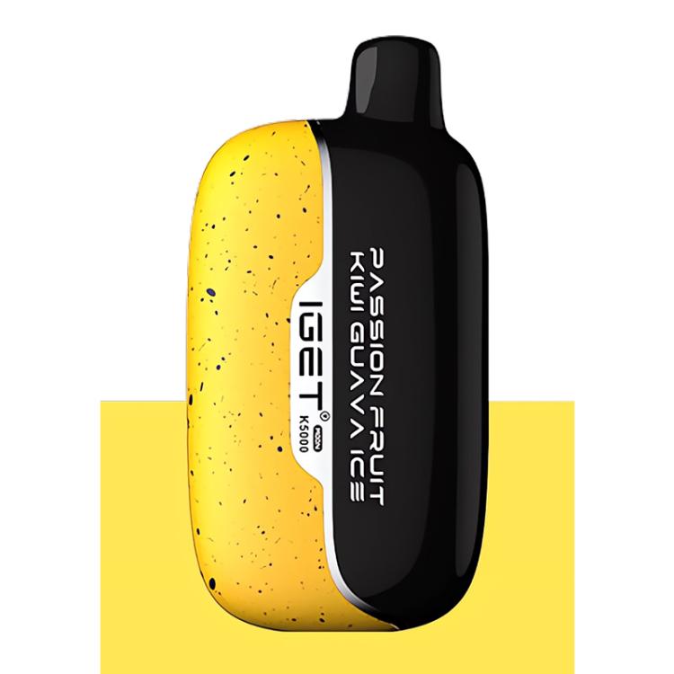 IGET Moon K5000 E-Cigarette, Passion Fruit Kiwi Guava Ice