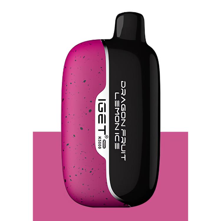 IGET Moon K5000 E-Cigarette, Dragon Fruit Lemon Ice