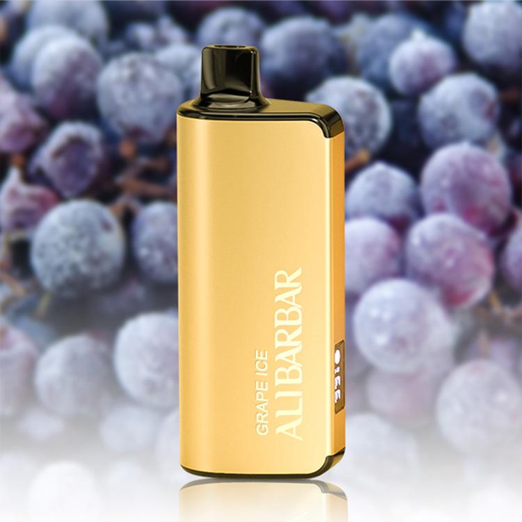 ALIBARBAR INGOT 9000 Puffs E-Cigarette, Grape Ice