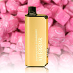 ALIBARBAR INGOT 9000 Puffs E-Cigarette, Chupa Chups Strawberry