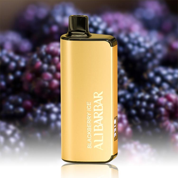 ALIBARBAR INGOT 9000 Puffs E-Cigarette, Blackberry Ice