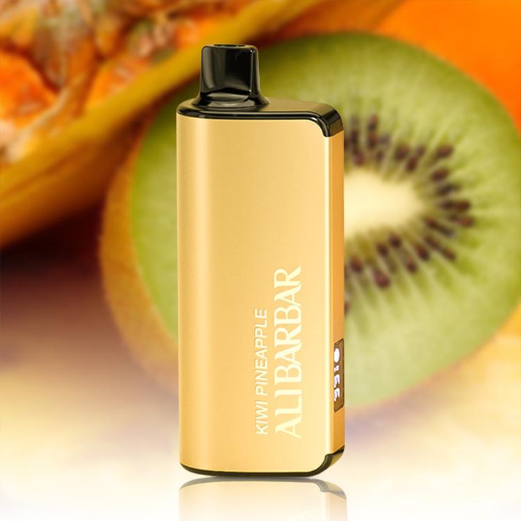 ALIBARBAR INGOT 9000 Puffs E-Cigarette, Kiwi Pineapple