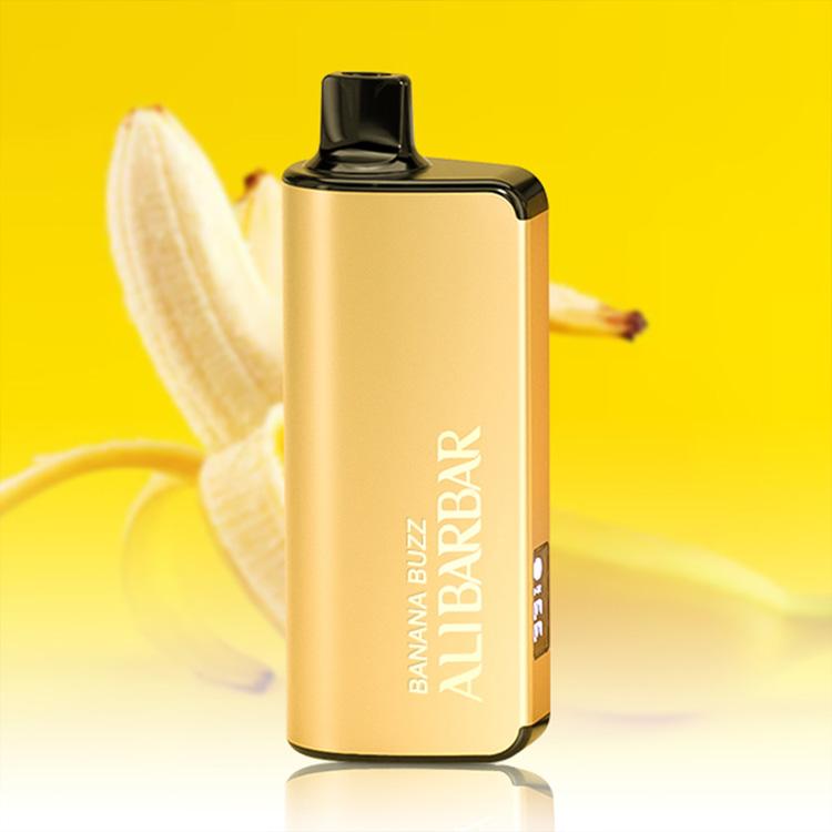 ALIBARBAR INGOT 9000 Puffs E-Cigarette, Banana Buzz