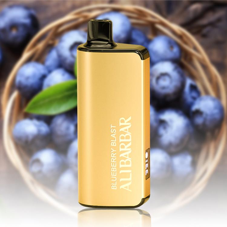 ALIBARBAR INGOT 9000 Puffs E-Cigarette, Blueberry Blast