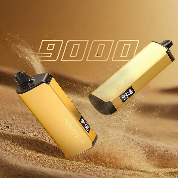 ALIBARBAR INGOT 9000 Puffs E-Cigarette, Blueberry Blast