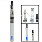 650mAh Quit Smoking USB Rechargeable Electronic Cigarettes with LCD Power Display & 1.6mL Detachable Transparent Atomizer