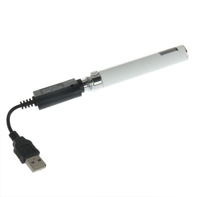 650mAh Quit Smoking USB Rechargeable Electronic Cigarettes with LCD Power Display & 1.6mL Detachable Transparent Atomizer