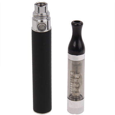650mAh T2S Quit Smoking USB Rechargeable Electronic Cigarettes with 2.4mL Detachable Transparent Atomizer, S-EC-1056A, S-EC-1056B, S-EC-1056C