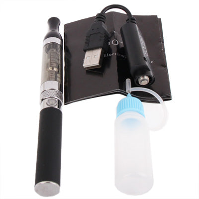 650mAh T2S Quit Smoking USB Rechargeable Electronic Cigarettes with 2.4mL Detachable Transparent Atomizer, S-EC-1056A, S-EC-1056B, S-EC-1056C