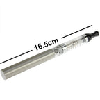 2 PCS 1100mAh T2S Quit Smoking USB Rechargeable Electronic Cigarettes with 2.4mL Transparent Detachable Atomizer