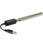 2 PCS 1100mAh T2S Quit Smoking USB Rechargeable Electronic Cigarettes with 2.4mL Transparent Detachable Atomizer