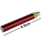 1100mAh Electronic Cigarette Battery Manually Tobacco Stems with Seven-color Power Button Circle