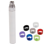 1100mAh Electronic Cigarette Battery Manually Tobacco Stems with Seven-color Power Button Circle