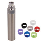 650mAh Electronic Cigarette Battery Manually Tobacco Stems with Seven-color Power Button Circle