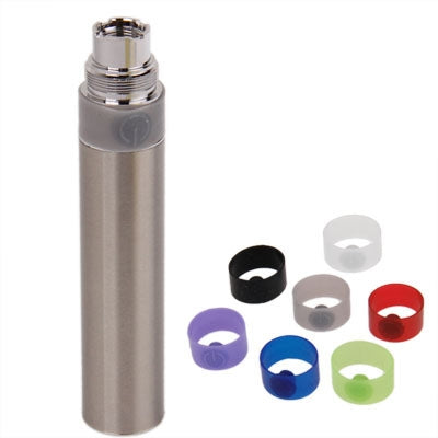 650mAh Electronic Cigarette Battery Manually Tobacco Stems with Seven-color Power Button Circle