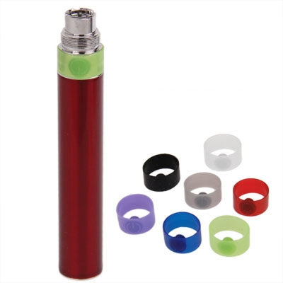 900mAh Electronic Cigarette Battery Manually Tobacco Stems with Seven-color Power Button Circle