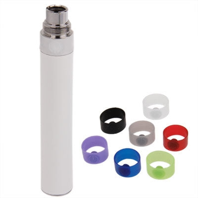 900mAh Electronic Cigarette Battery Manually Tobacco Stems with Seven-color Power Button Circle