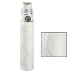 650mAh Stainless Steel Electronic Cigarette Battery Manually Tobacco Stems