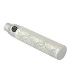 650mAh Stainless Steel Electronic Cigarette Battery Manually Tobacco Stems