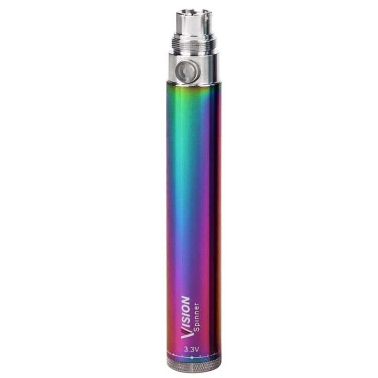 Vision Spinner Rainbow 650mAh Variable Voltage Electronic Cigarette Battery