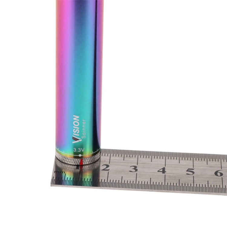 Vision Spinner Rainbow 650mAh Variable Voltage Electronic Cigarette Battery