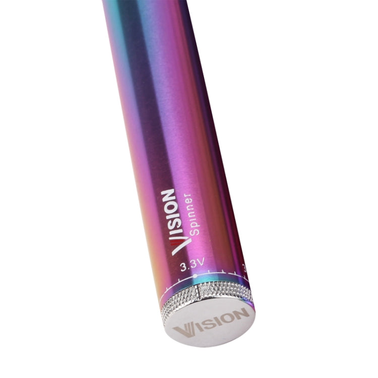 Vision Spinner Rainbow 900mAh Variable Voltage Electronic Cigarette Battery