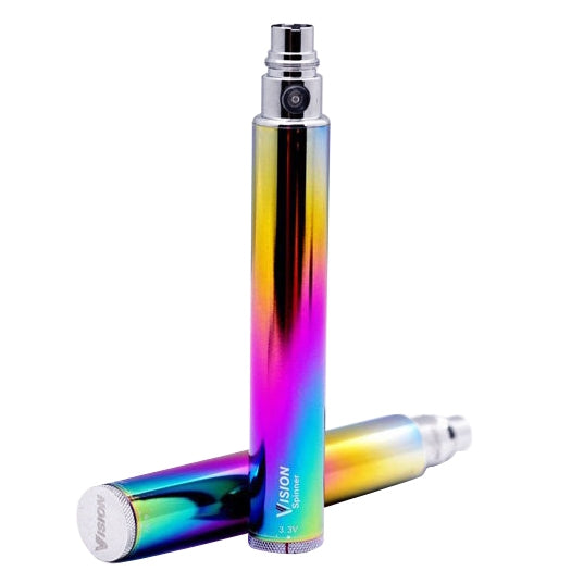 Vision Spinner Rainbow 1300mAh Variable Voltage Electronic Cigarette Battery